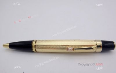 Replica Mont Blanc Boheme Yellow Gold Ballpoint Pen AAA Grade